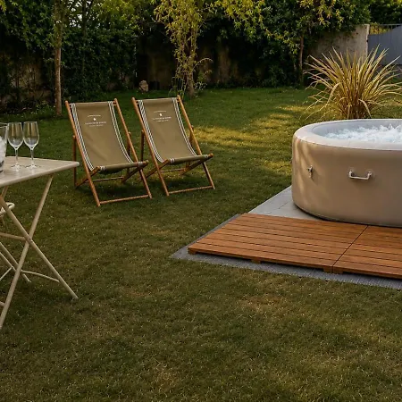 Garden & Grace- Jacuzzi, Bbq & Parking * Cagnes-sur-Mer
